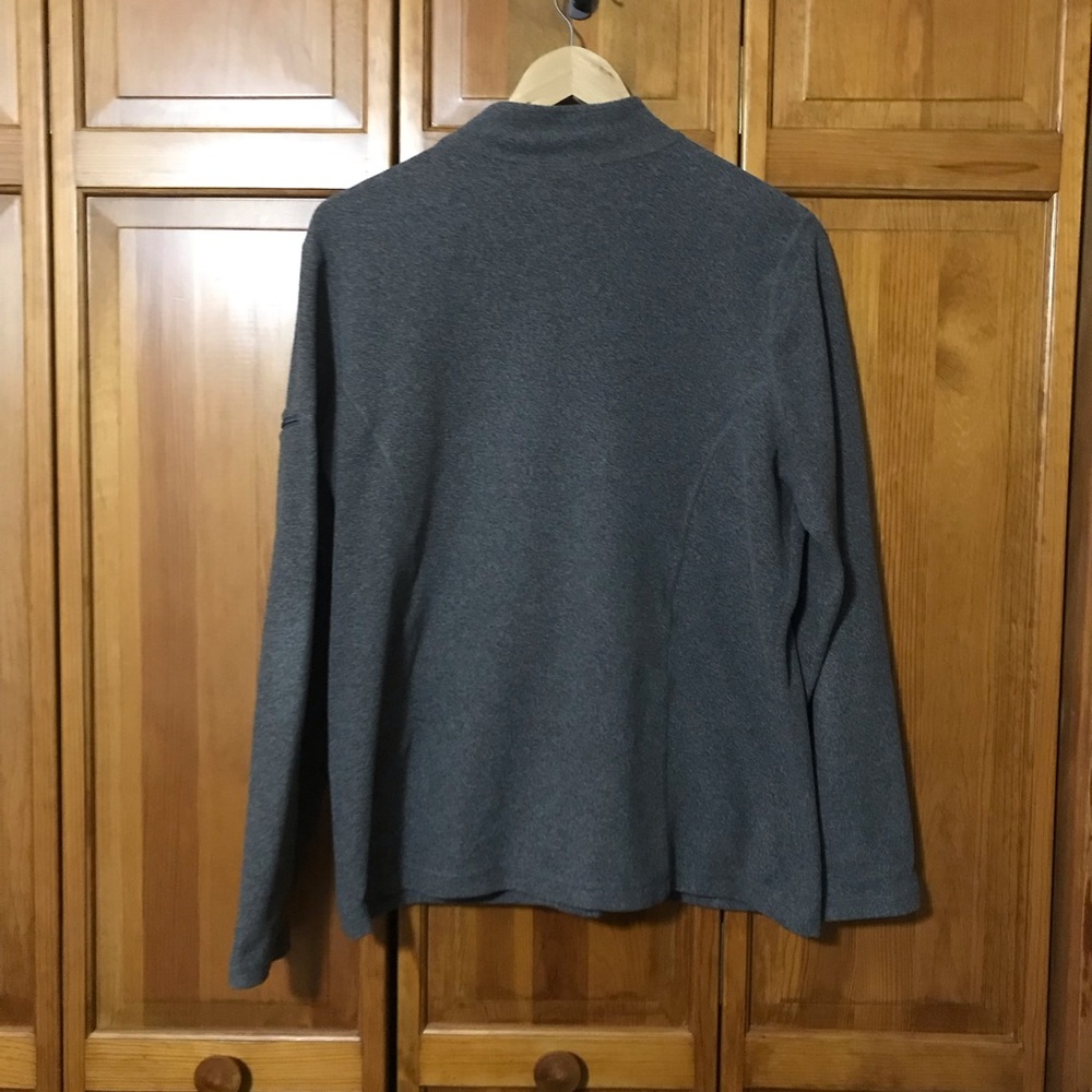Woman’s LL Bean Fleece Zip Up Jacket - Picture 2 of 3